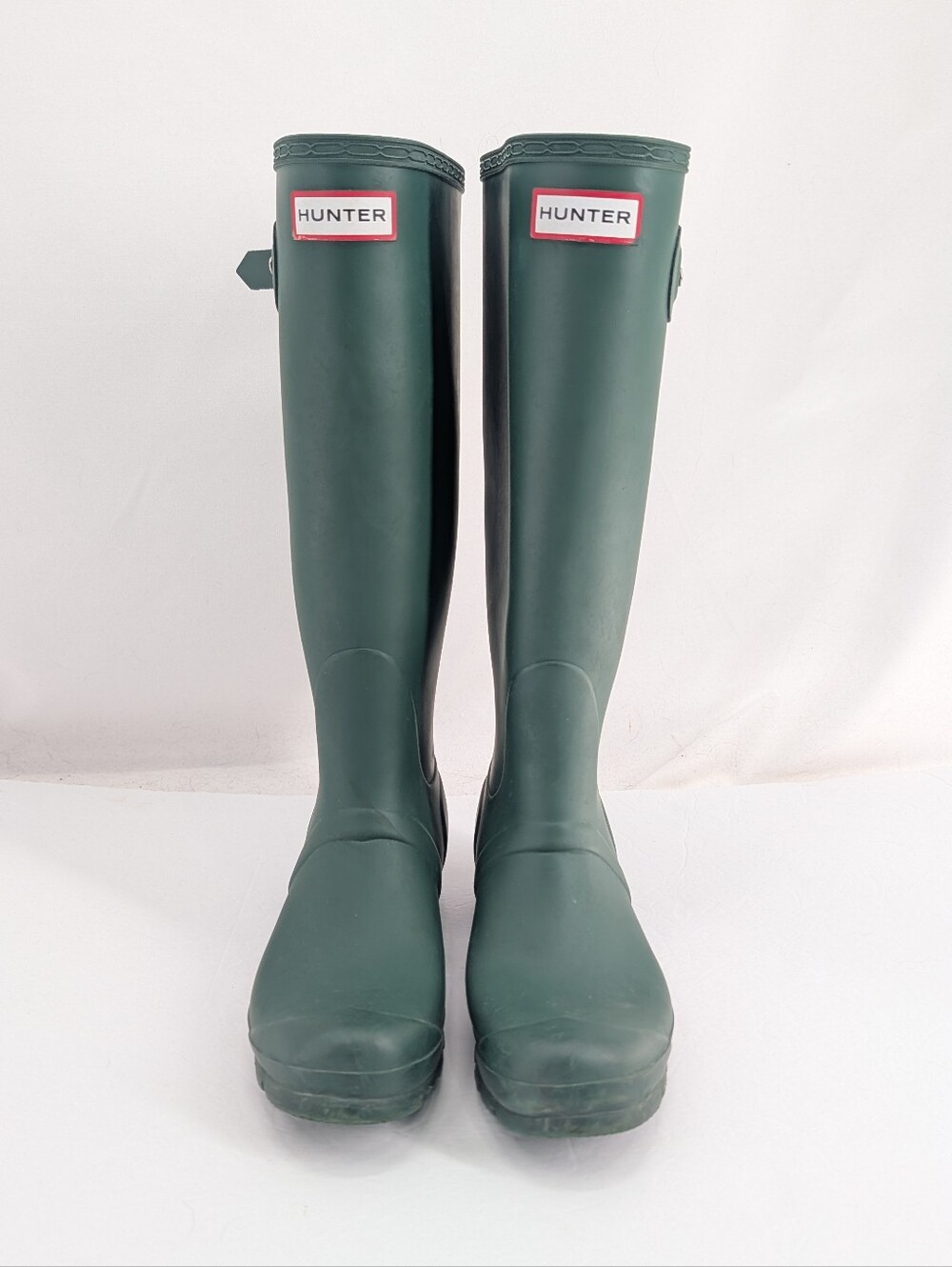 Hunter Original Tall Classic Rain Boots in Hunter Green Size 7